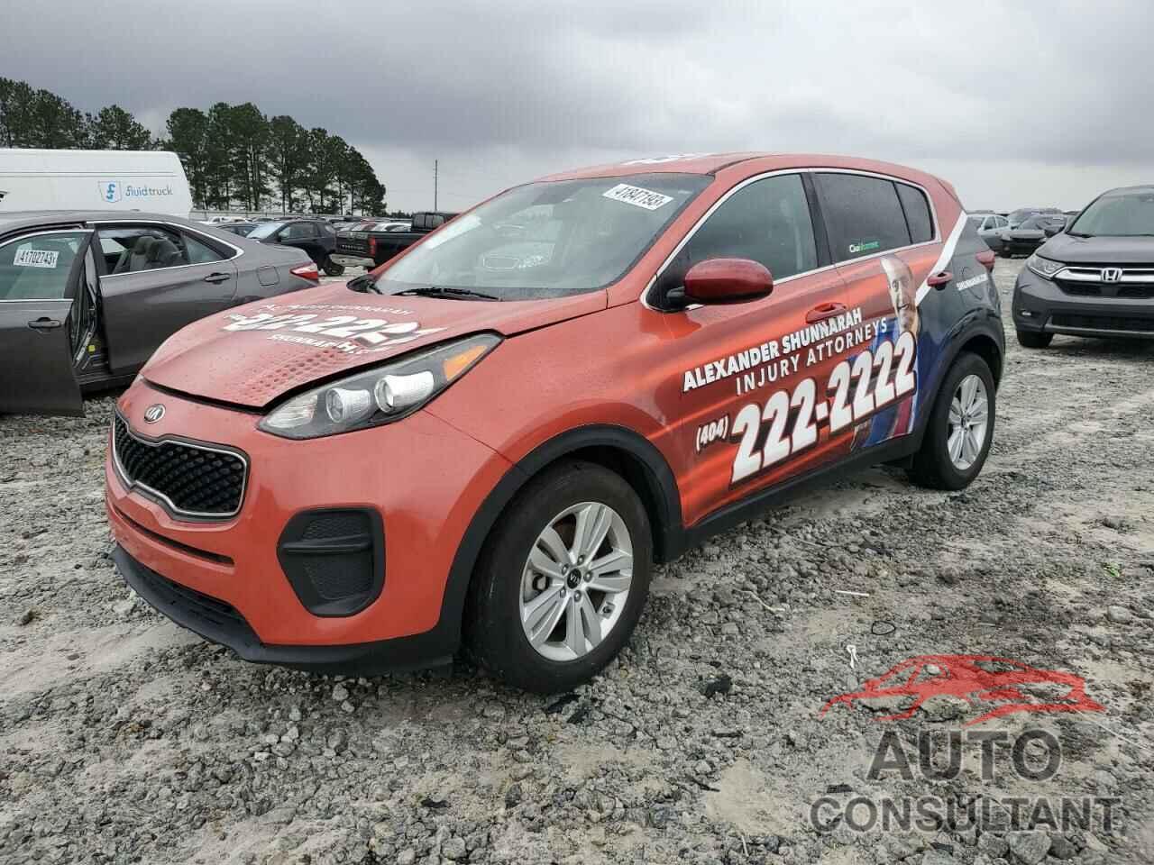 KIA SPORTAGE 2018 - KNDPM3AC2J7351076