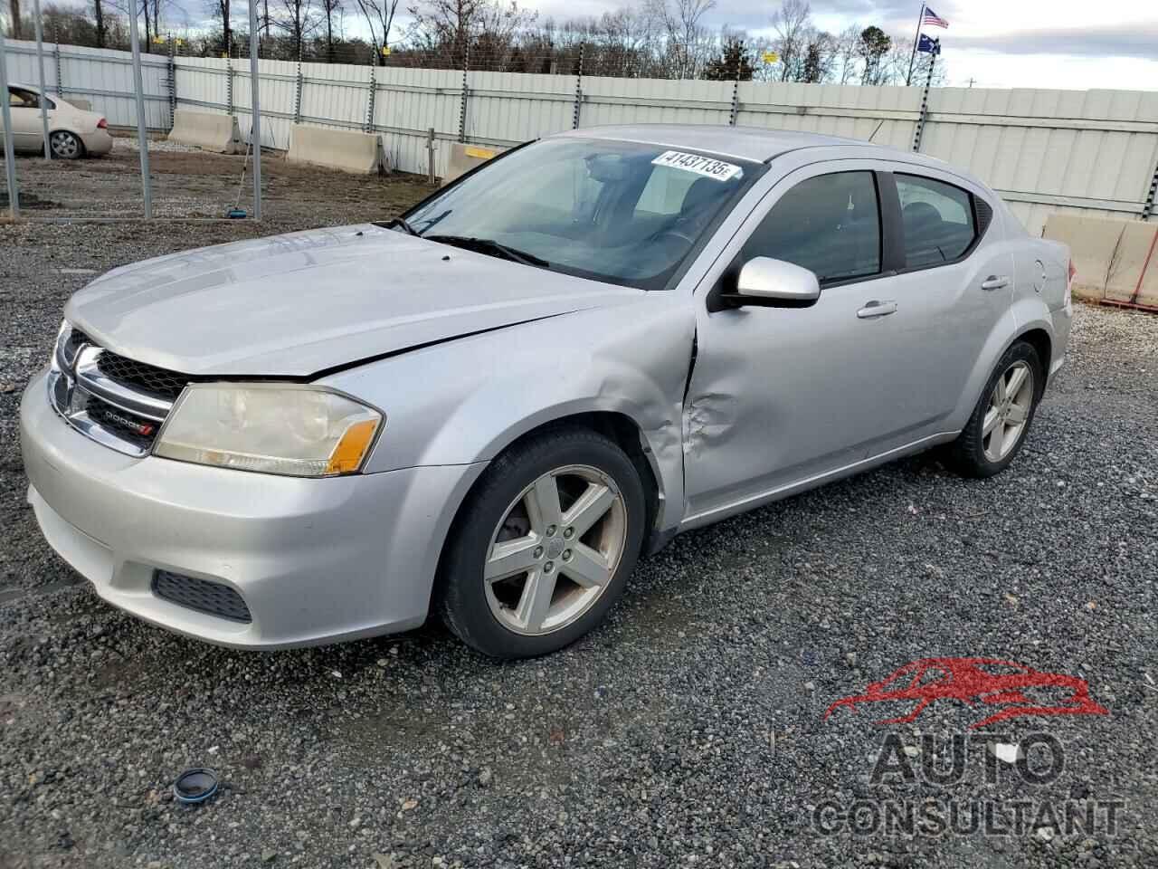 DODGE AVENGER 2012 - 1C3CDZCB0CN312401