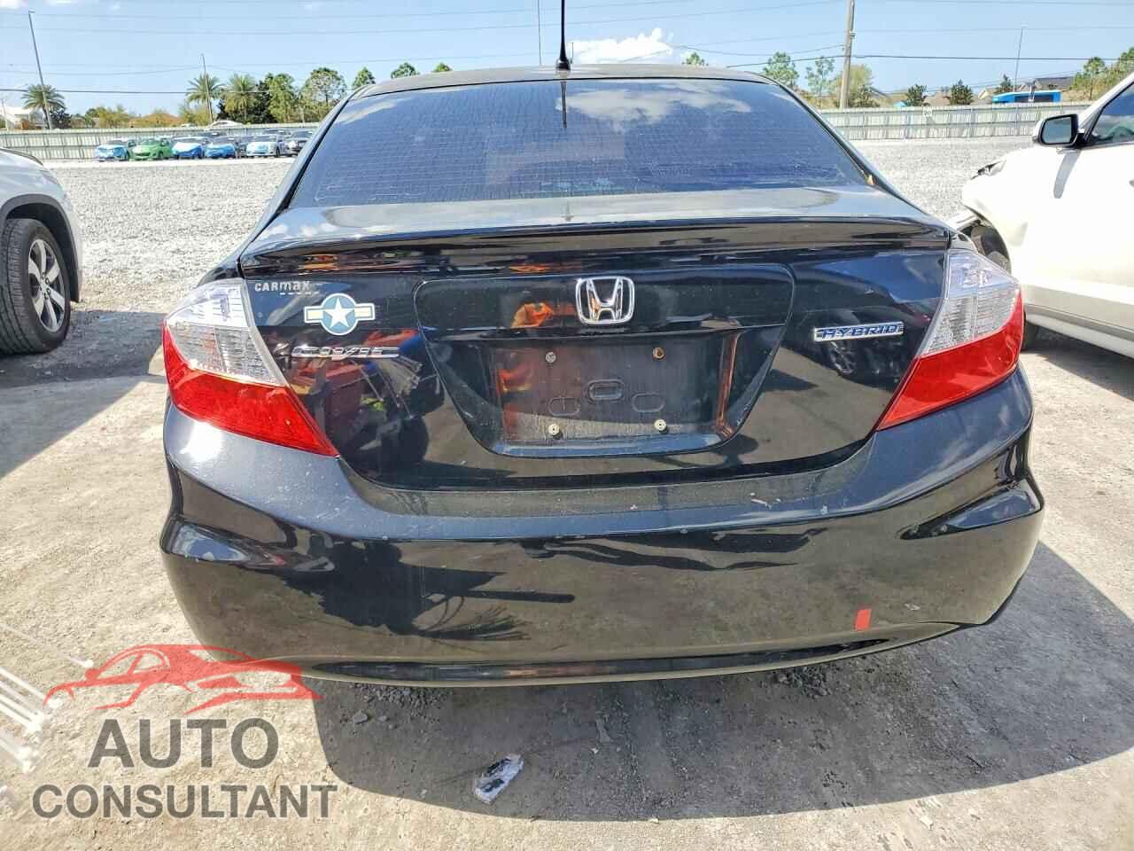 HONDA CIVIC 2012 - JHMFB4F24CS008968