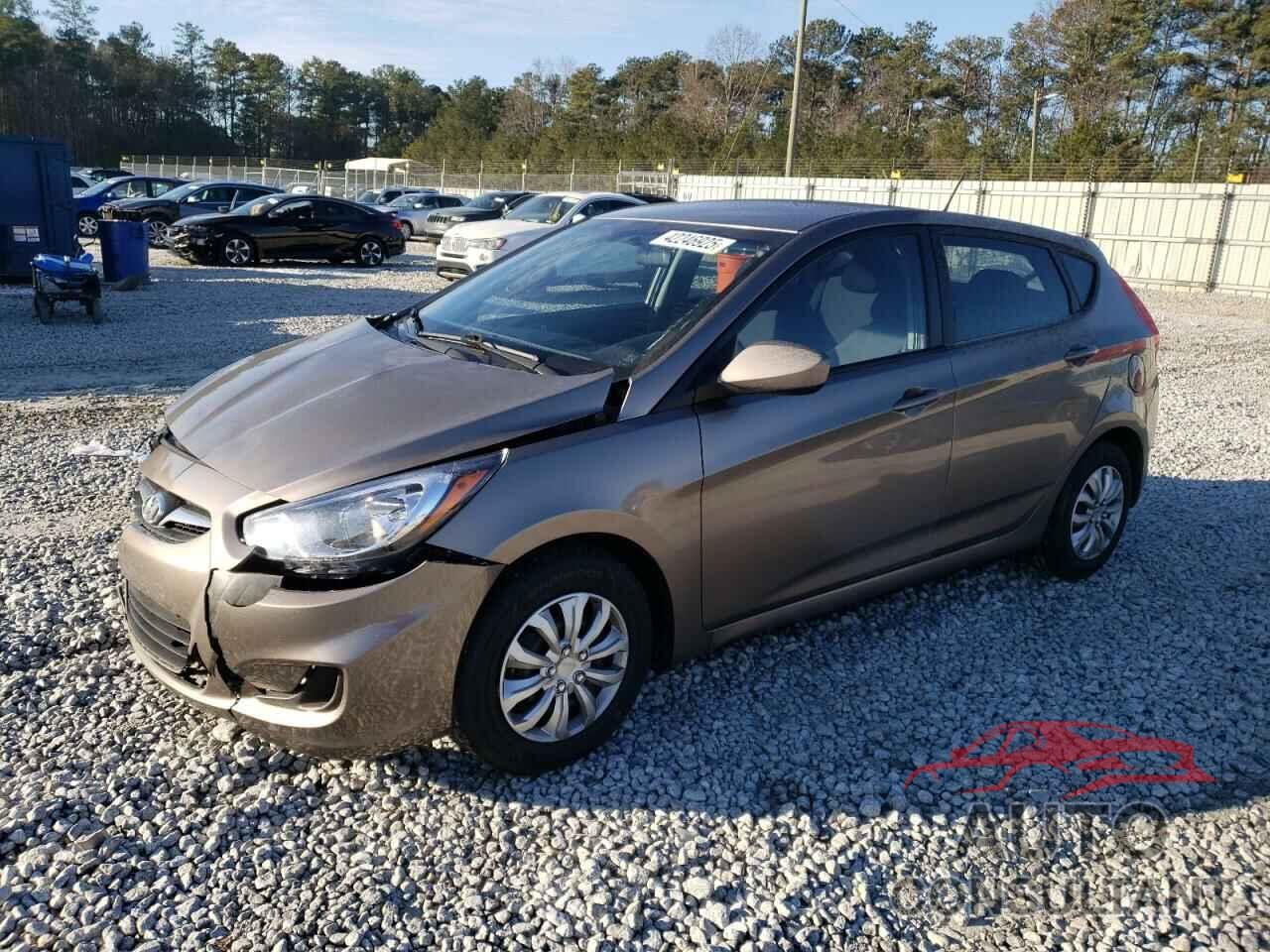 HYUNDAI ACCENT 2013 - KMHCT5AE1DU107158
