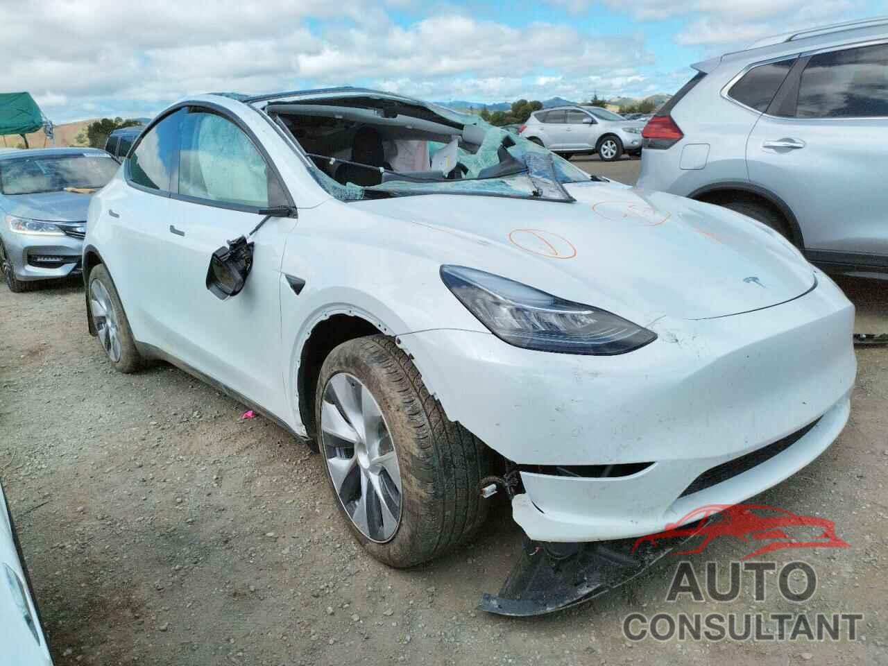TESLA MODEL Y 2022 - 7SAYGAEE9NF349694