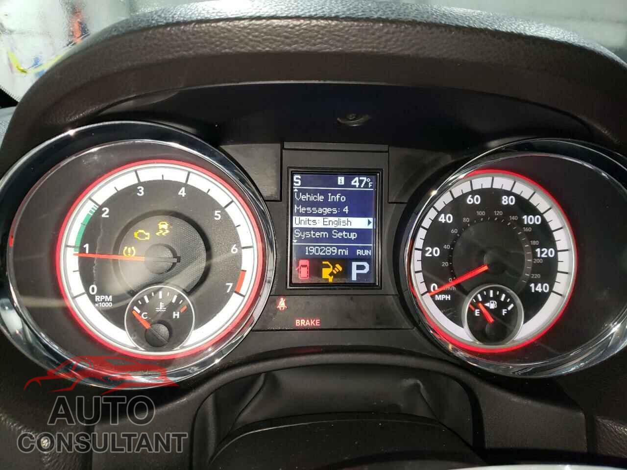 DODGE DURANGO 2011 - 1D4RE2GGXBC733085