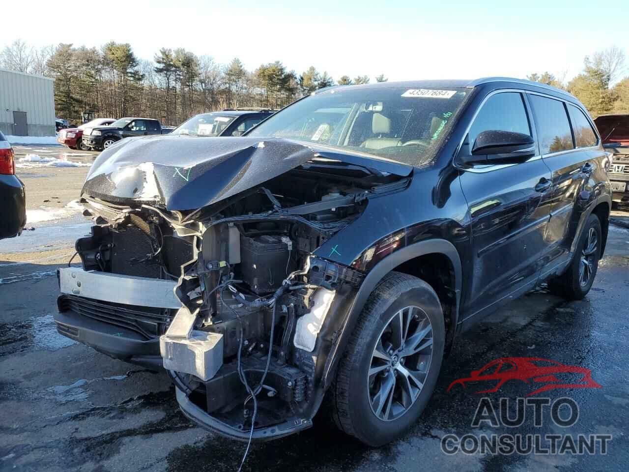 TOYOTA HIGHLANDER 2016 - 5TDJKRFH2GS270984