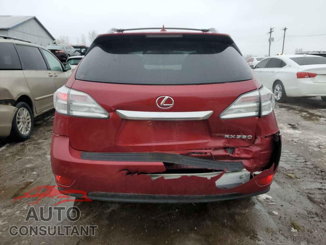 LEXUS RX350 2011 - 2T2ZK1BA1BC062153