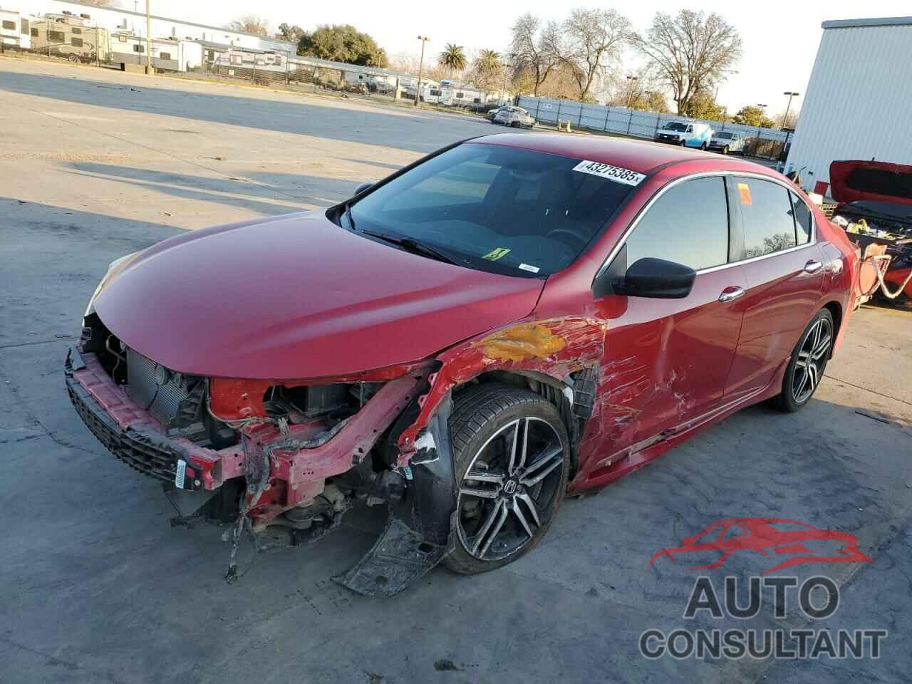 HONDA ACCORD 2017 - 1HGCR2F57HA114750