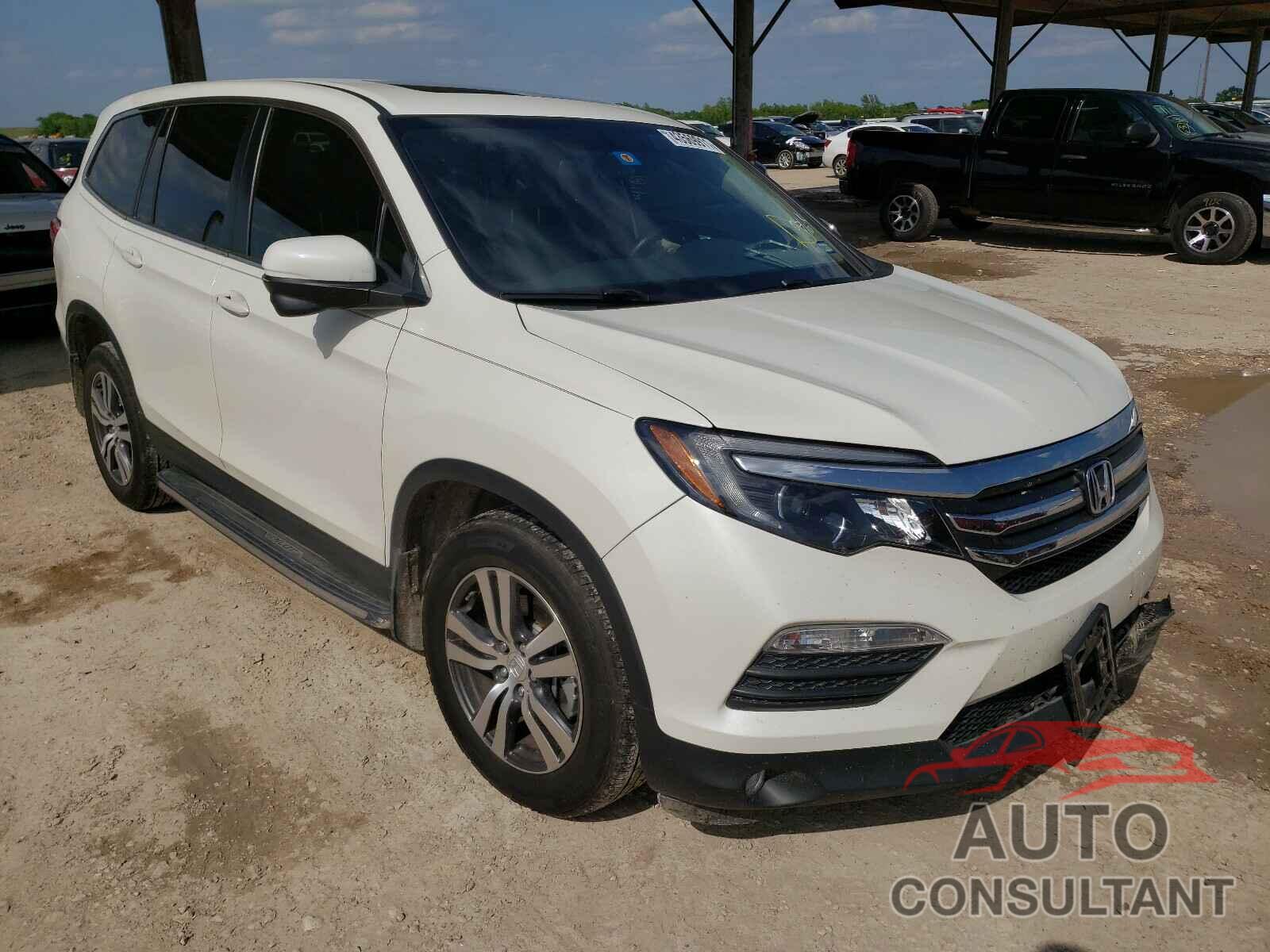 HONDA PILOT 2017 - 5FNYF6H54HB040051