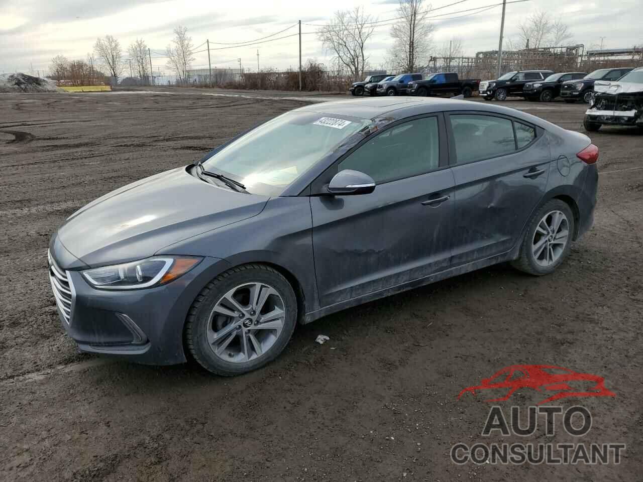 HYUNDAI ELANTRA 2017 - KMHD84LF6HU146565