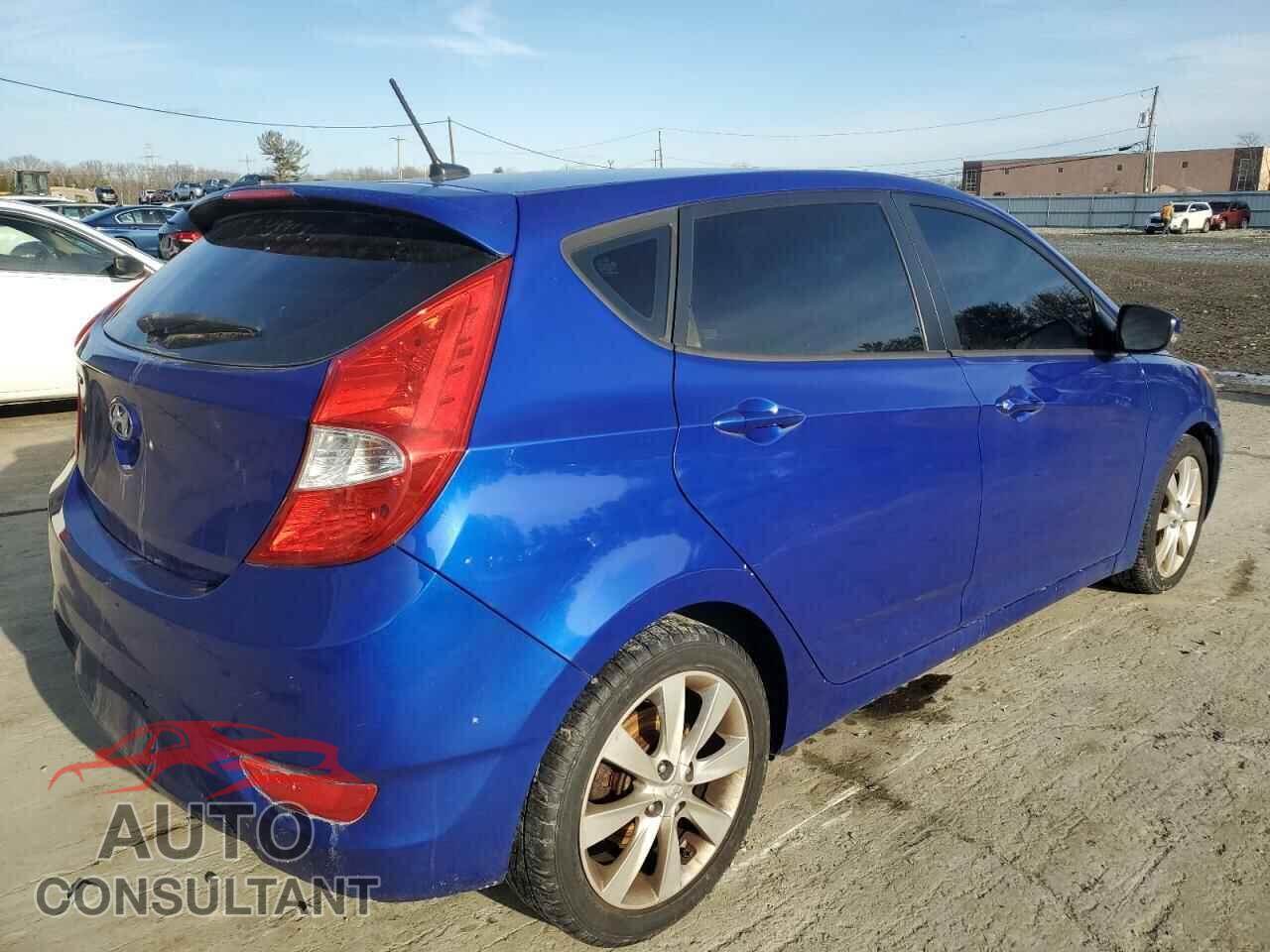 HYUNDAI ACCENT 2013 - KMHCU5AEXDU067059