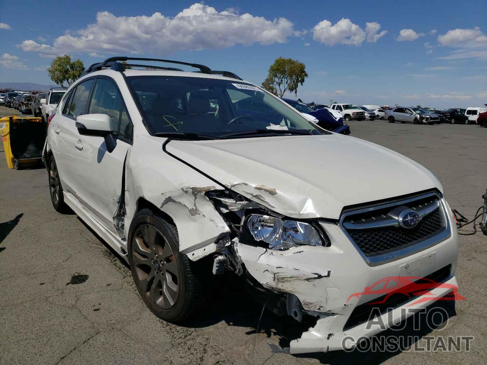 SUBARU IMPREZA 2016 - JF1GPAP62GH293069