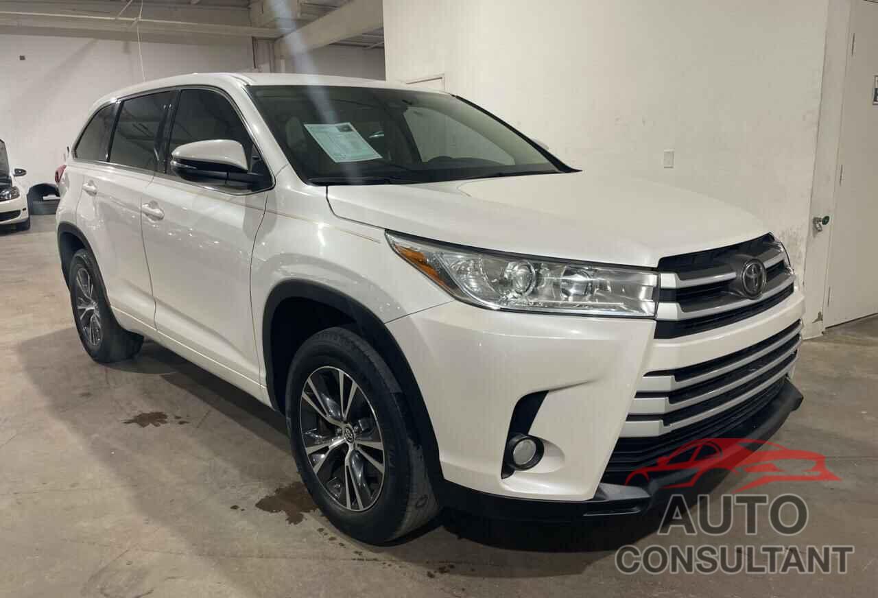 TOYOTA HIGHLANDER 2018 - 5TDZZRFH6JS245592