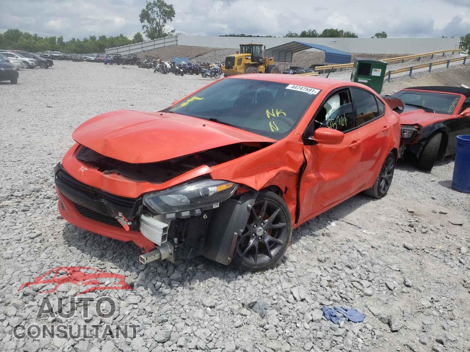 DODGE DART 2016 - 1C3CDFBB2GD728865