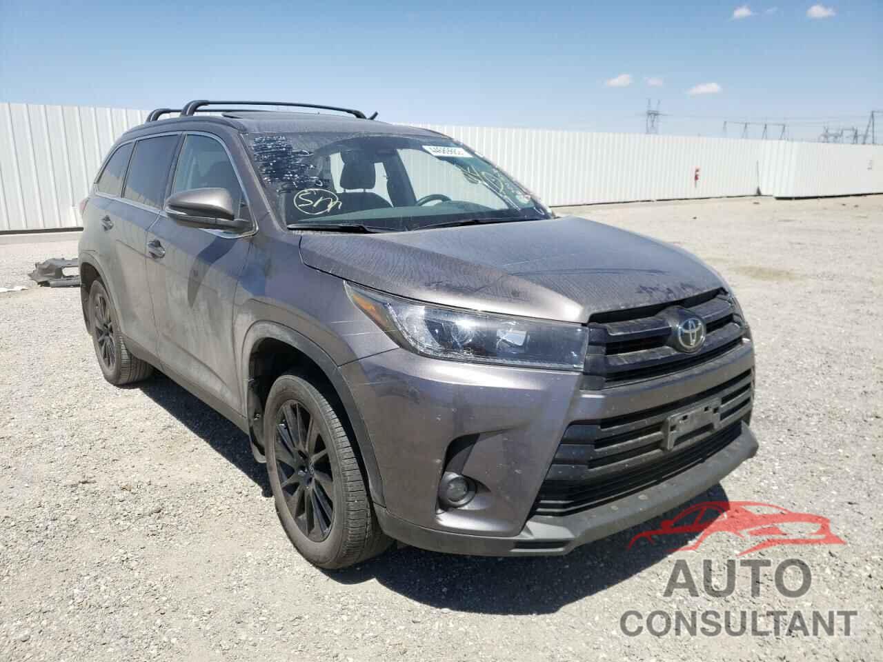 TOYOTA HIGHLANDER 2019 - 5TDJZRFH4KS570403
