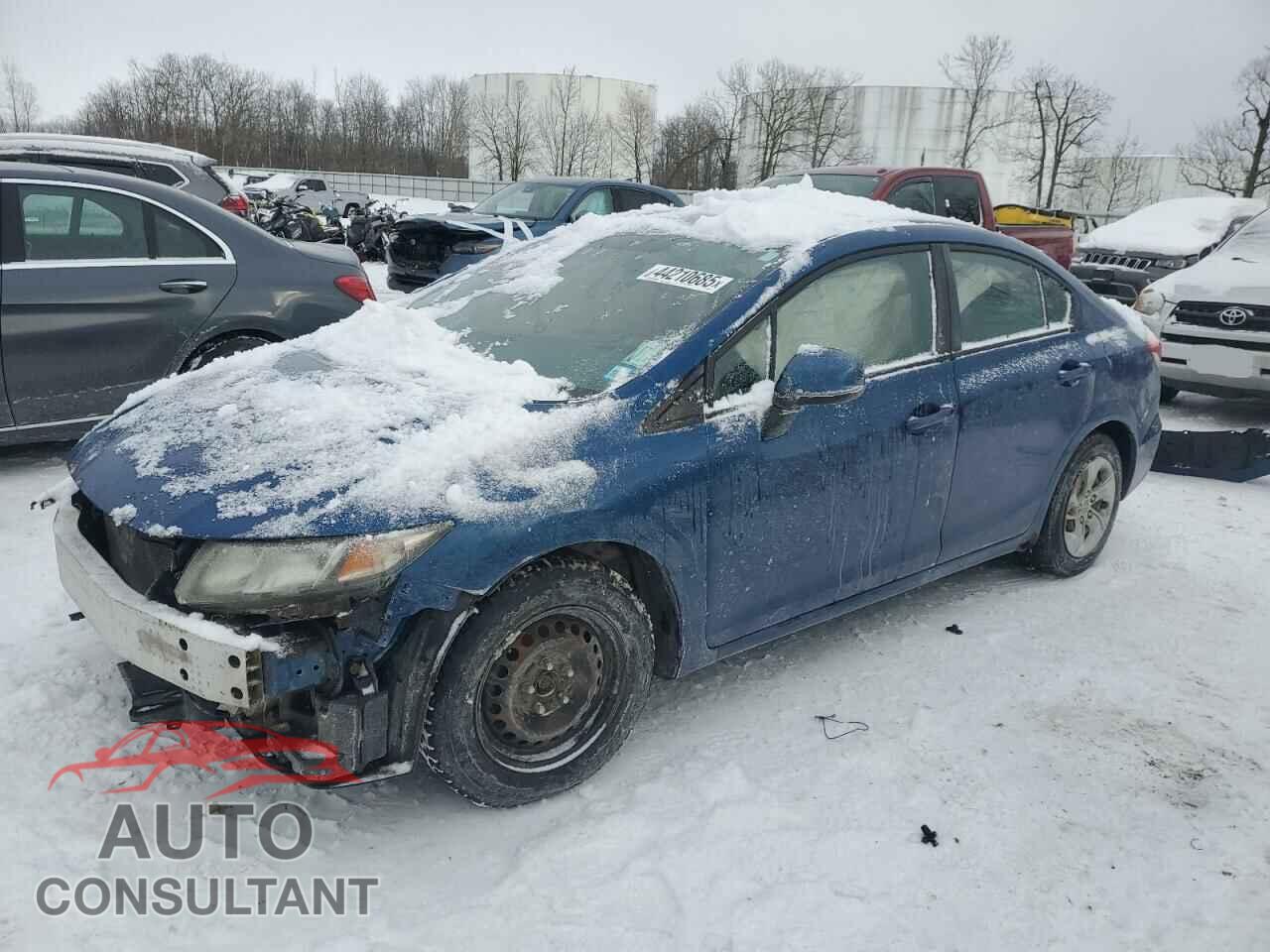 HONDA CIVIC 2013 - 2HGFB2F58DH592348