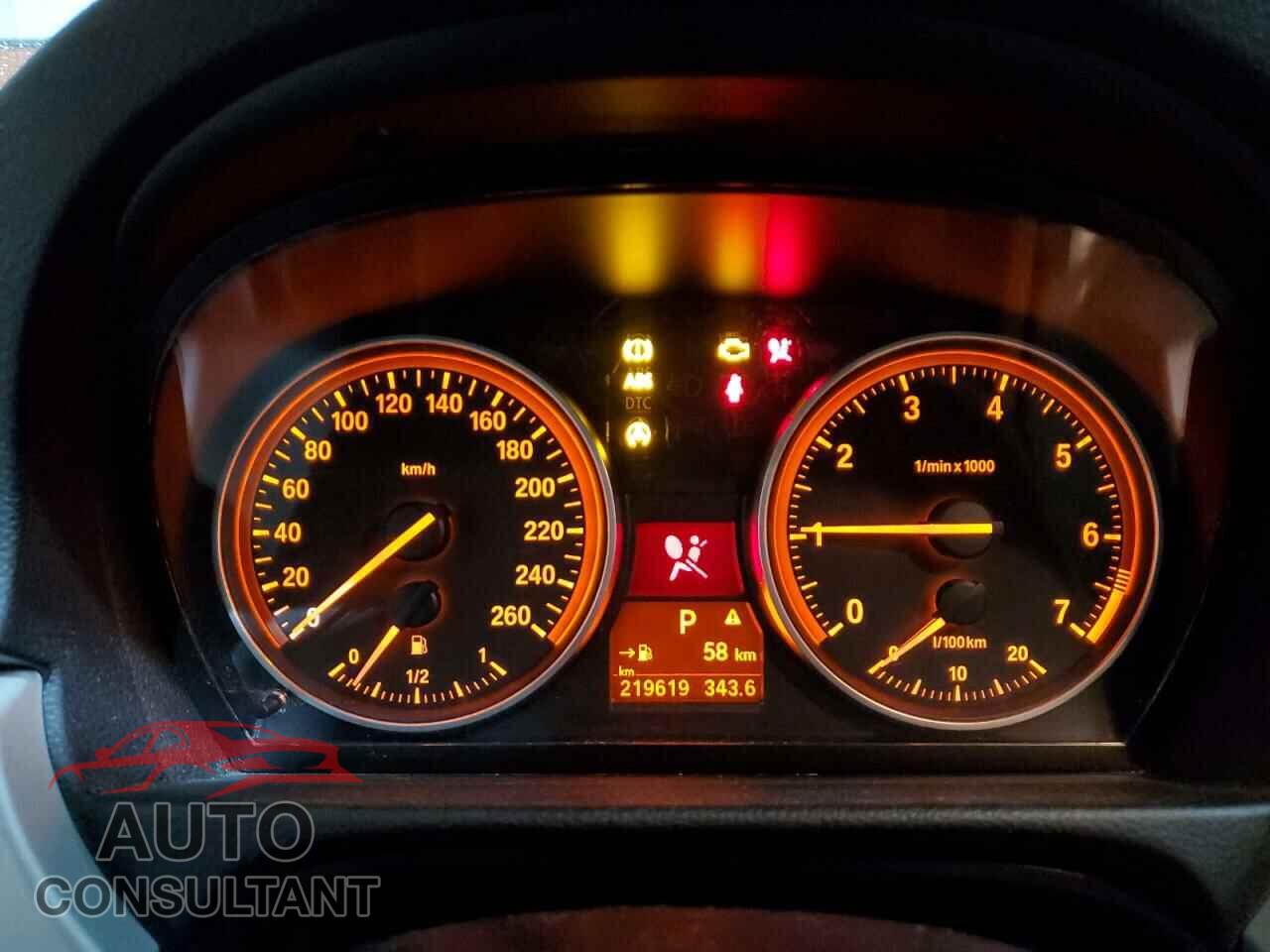 BMW 3 SERIES 2010 - WBAPG7C56AA794697