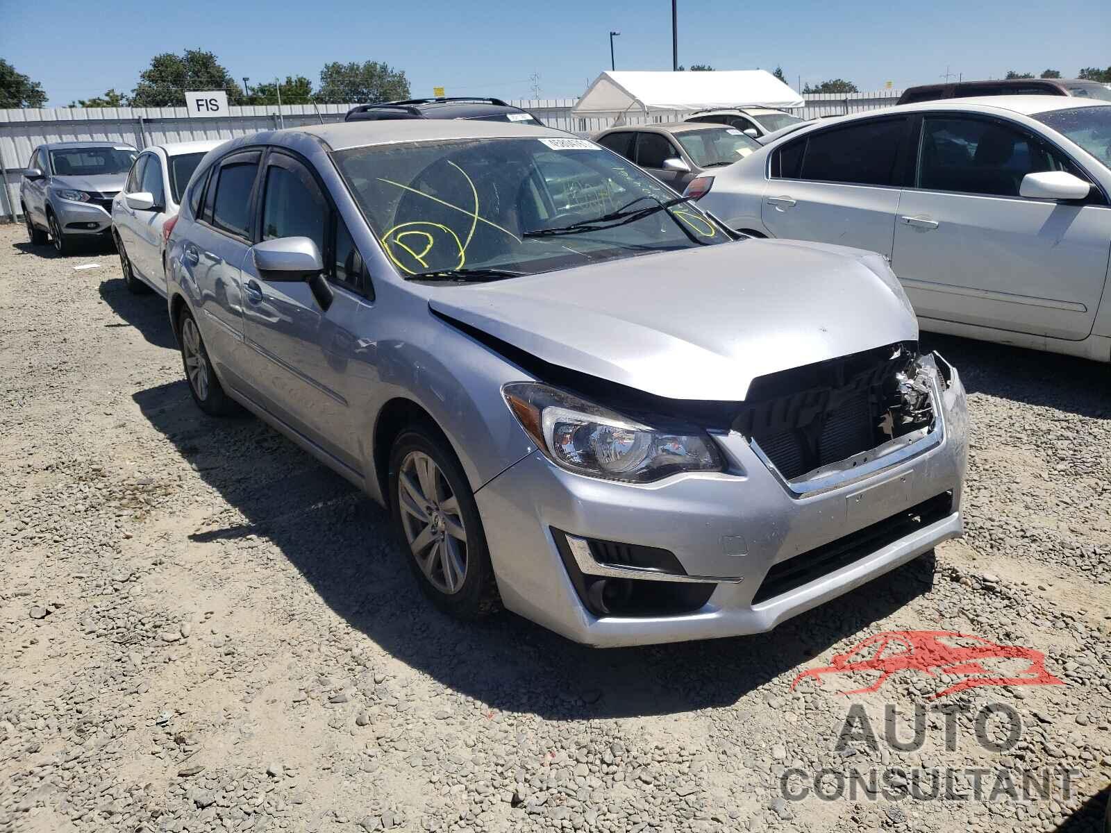 SUBARU IMPREZA 2016 - JF1GPAB64G8252000