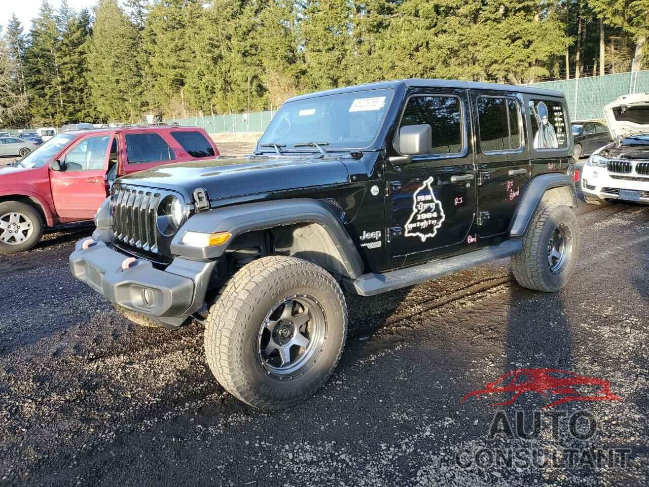 JEEP WRANGLER 2020 - 1C4HJXDN6LW213518