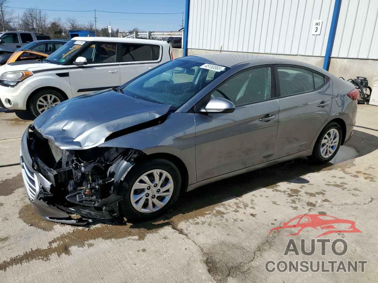 HYUNDAI ELANTRA 2018 - KMHD74LF6JU573401