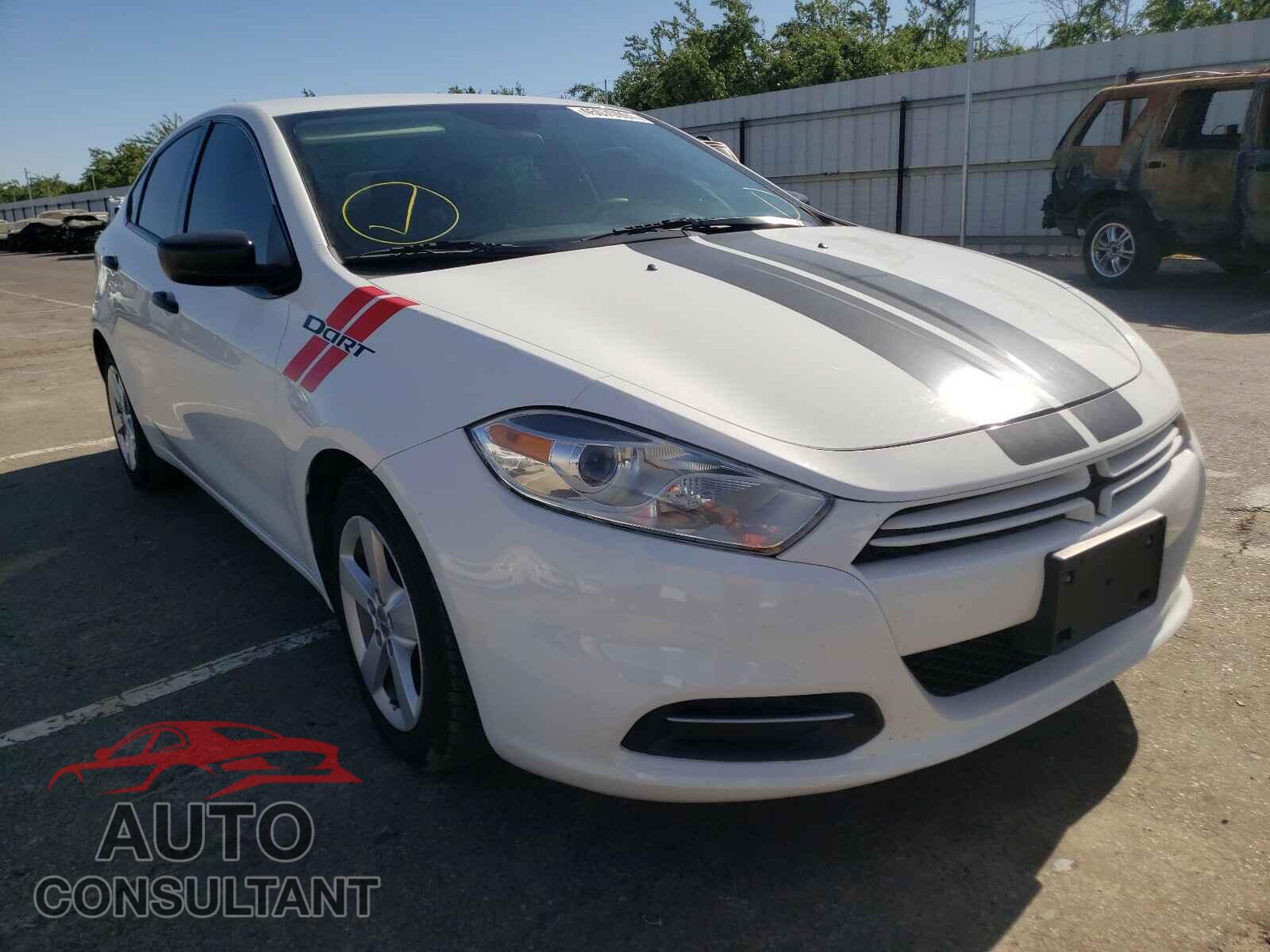 DODGE DART 2016 - 1C3CDFAA4GD797663