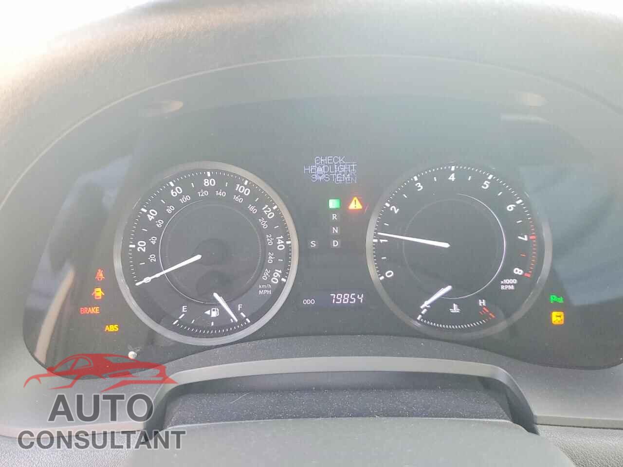 LEXUS IS 2012 - JTHFF2C28C2523789