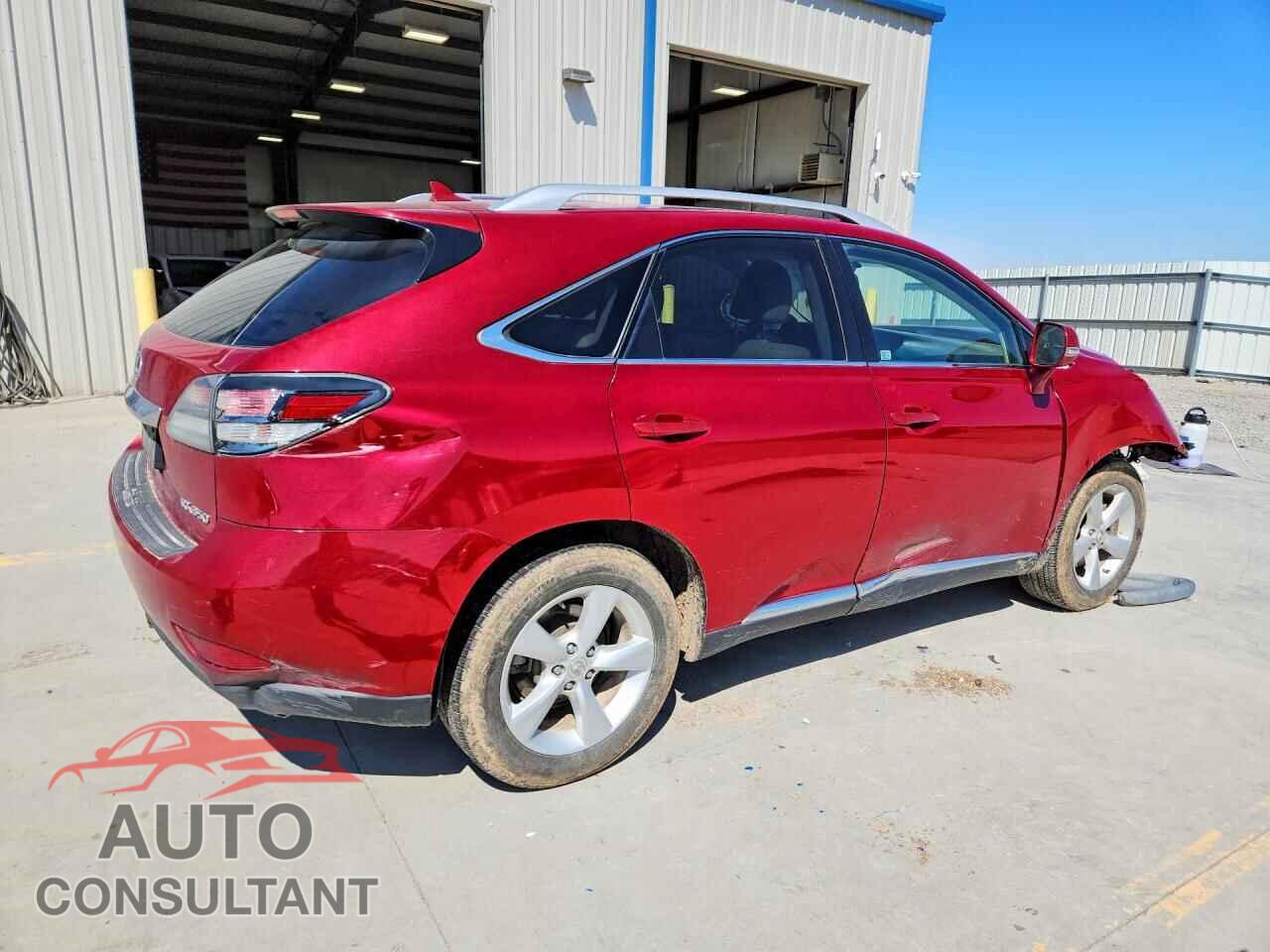 LEXUS RX350 2012 - 2T2BK1BA6CC151395