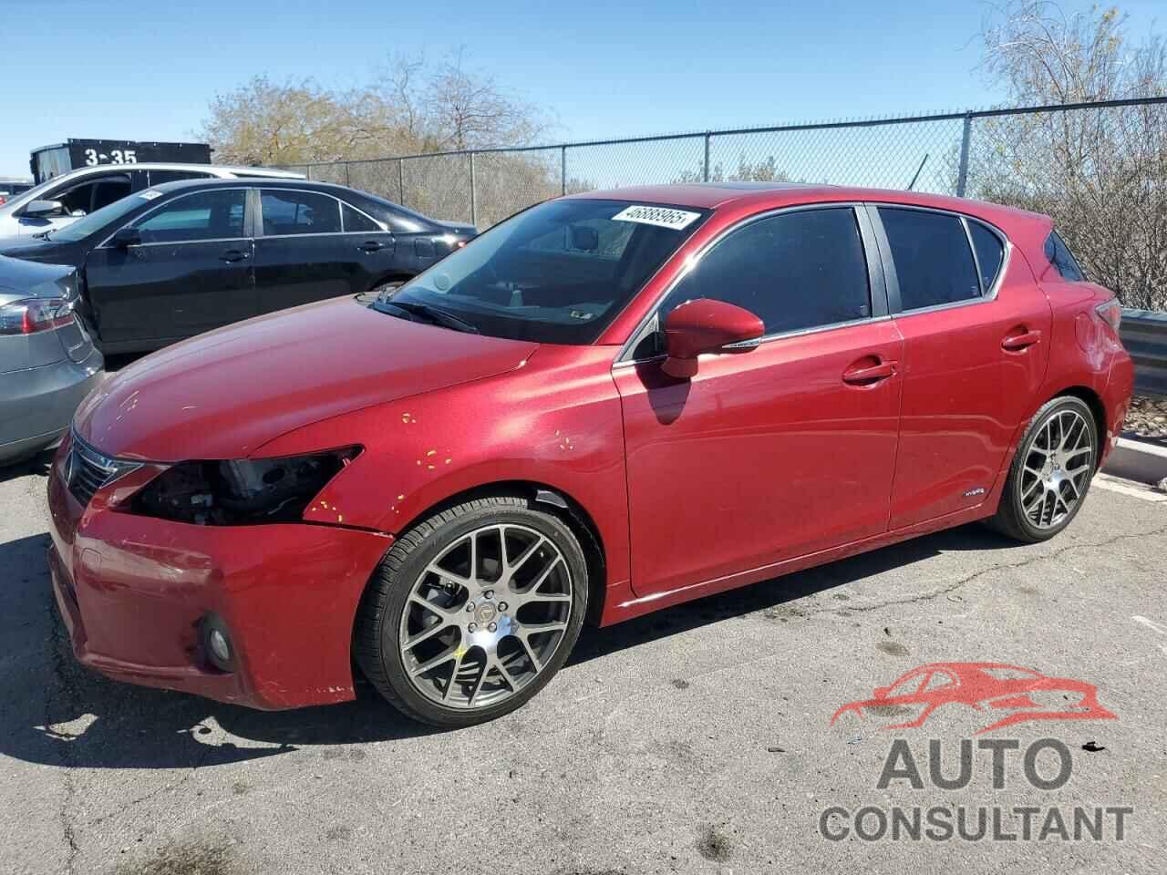 LEXUS CT 200 2011 - JTHKD5BH5B2025981