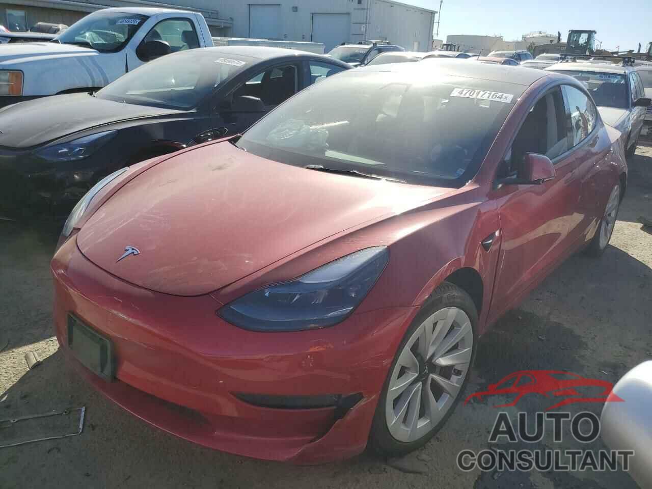 TESLA MODEL 3 2022 - 5YJ3E1EBXNF128060