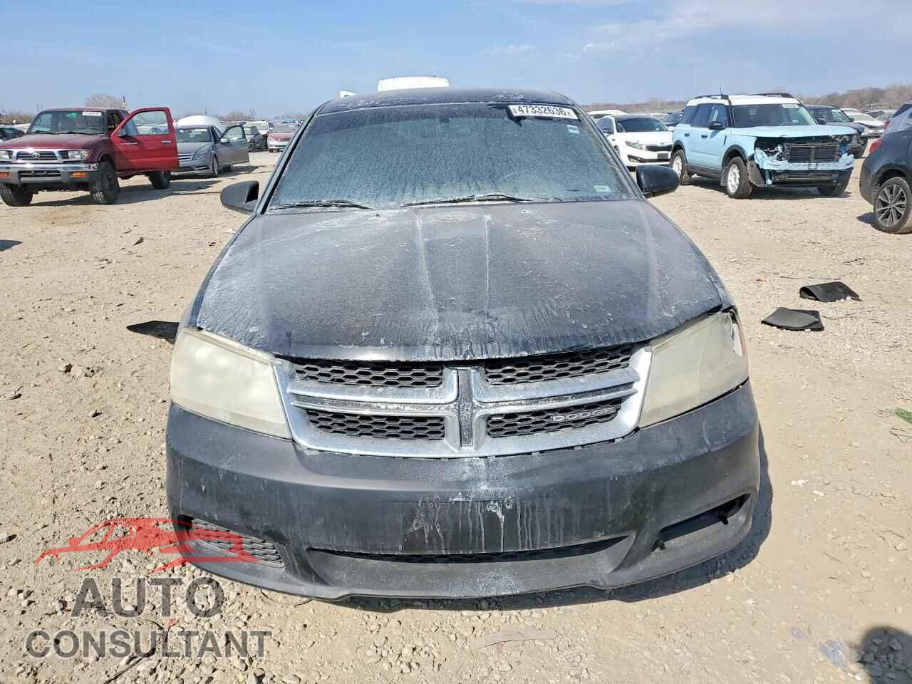 DODGE AVENGER 2012 - 1C3CDZCB1CN137222