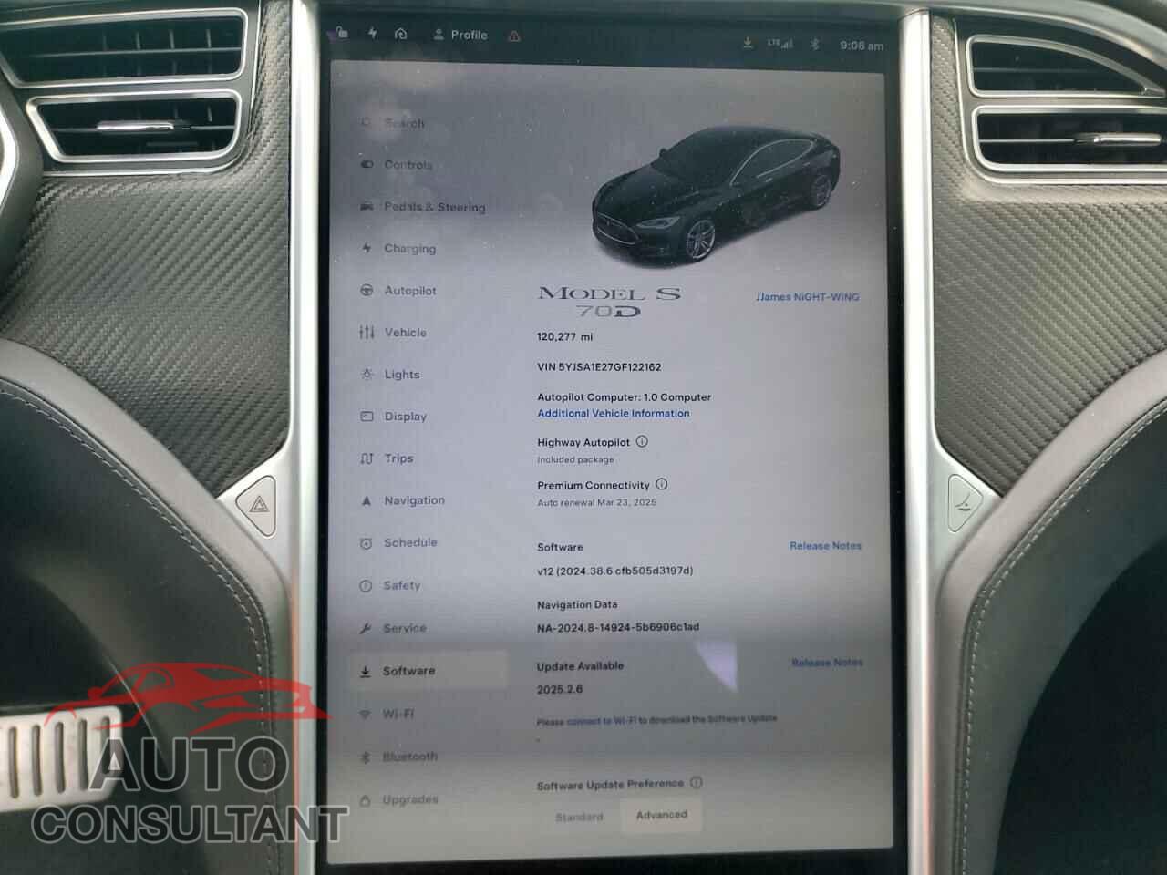 TESLA MODEL S 2016 - 5YJSA1E27GF122162