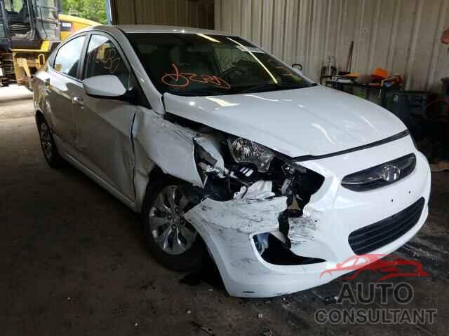 HYUNDAI ACCENT 2017 - KMHCT4AEXHU376307
