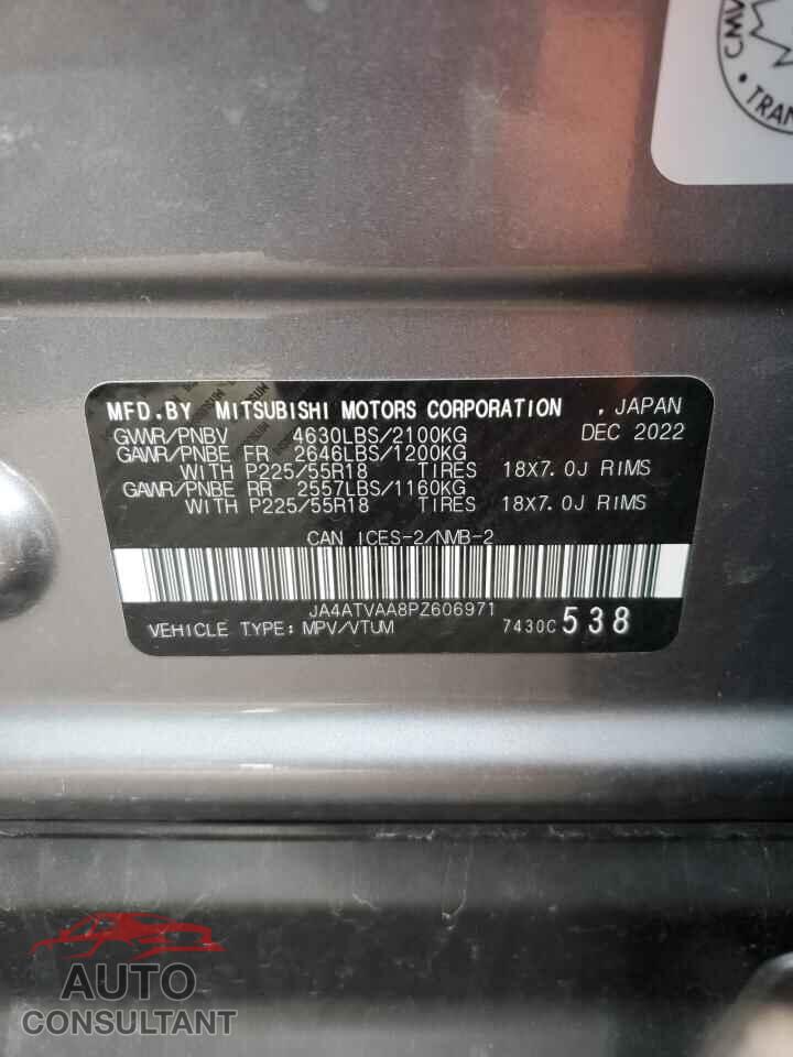 MITSUBISHI ECLIPSE 2023 - JA4ATVAA8PZ606971