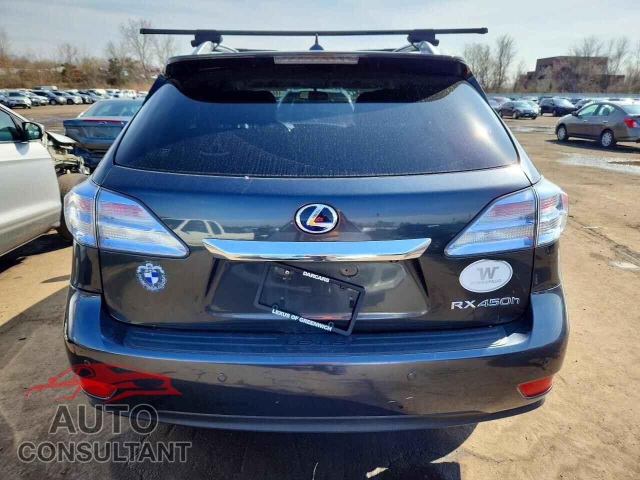 LEXUS RX450 2011 - JTJBC1BA0B2043740