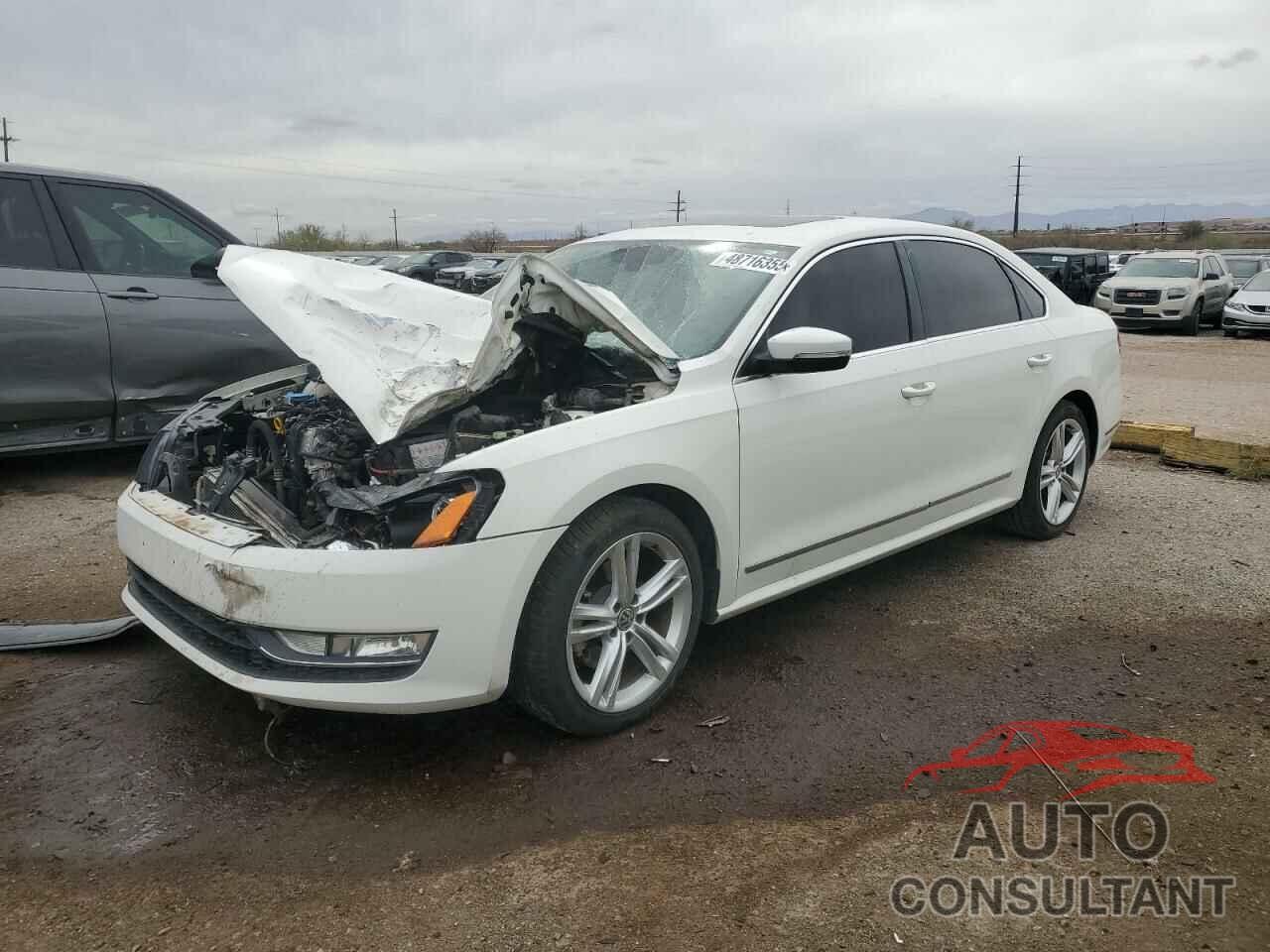 VOLKSWAGEN PASSAT 2015 - 1VWCV7A37FC062919