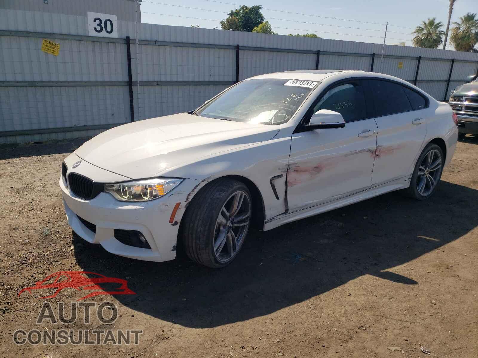 BMW 4 SERIES 2017 - WBA4E5C30HG810914