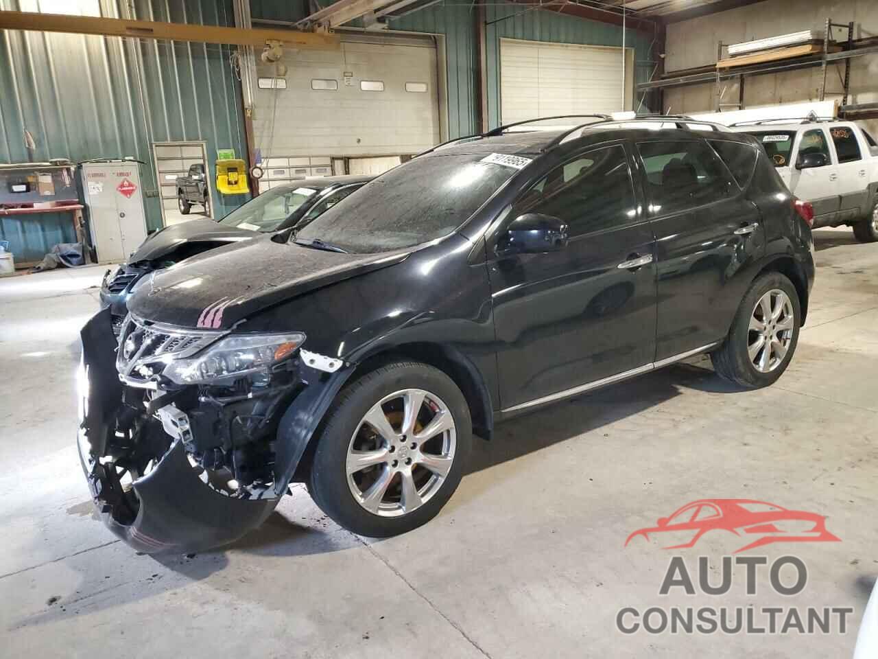 NISSAN MURANO 2012 - JN8AZ1MW2CW230434
