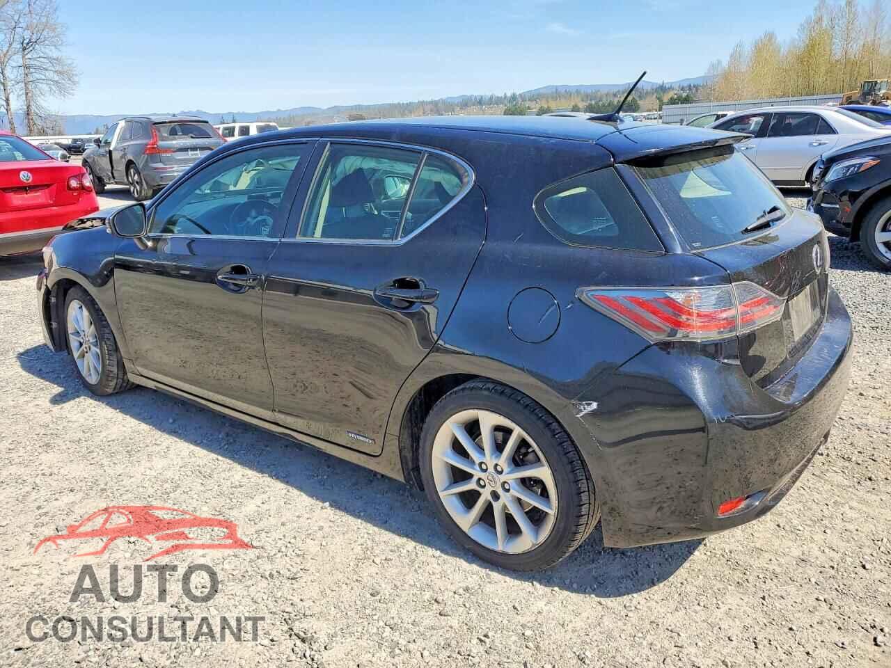 LEXUS CT 200 2012 - JTHKD5BH6C2057789