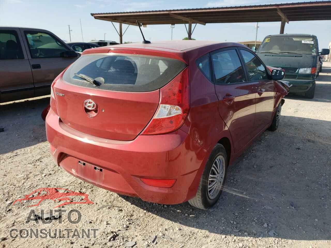 HYUNDAI ACCENT 2017 - KMHCT5AE8HU360127