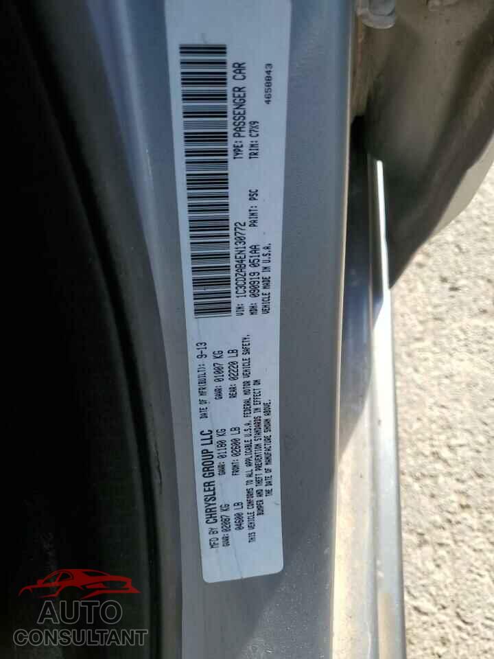 DODGE AVENGER 2014 - 1C3CDZAB4EN130772