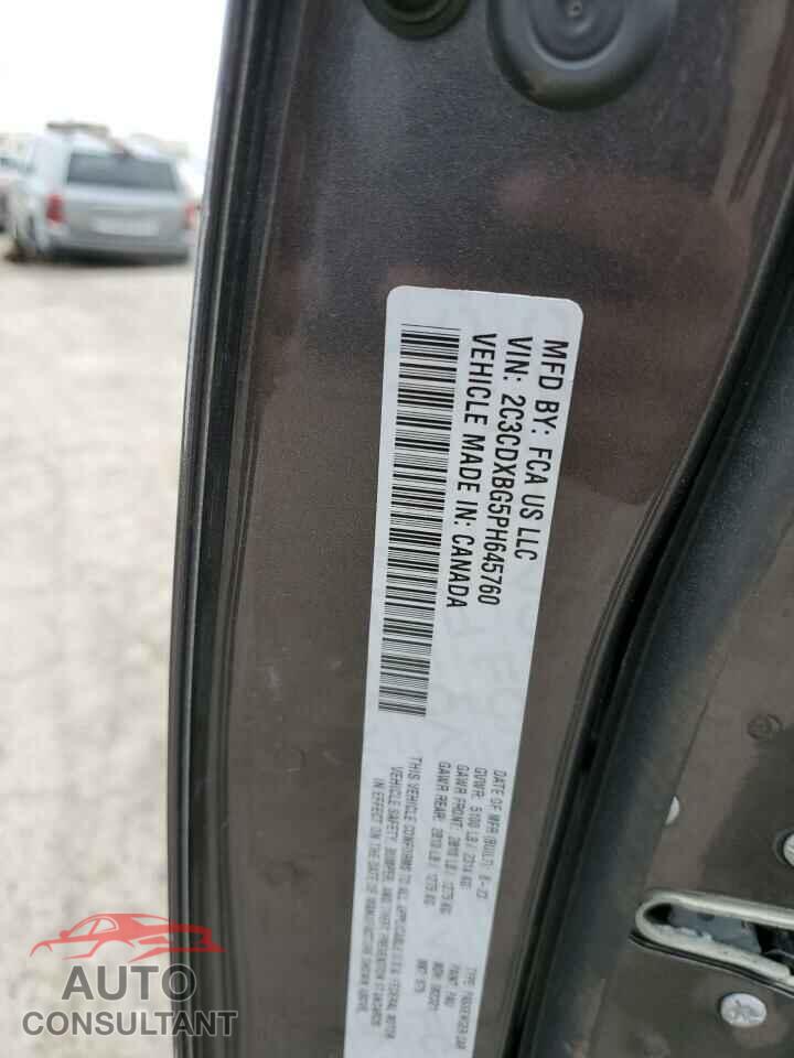 DODGE CHARGER 2023 - 2C3CDXBG5PH645760