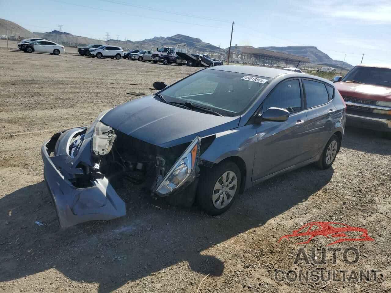 HYUNDAI ACCENT 2016 - KMHCT5AE5GU278449