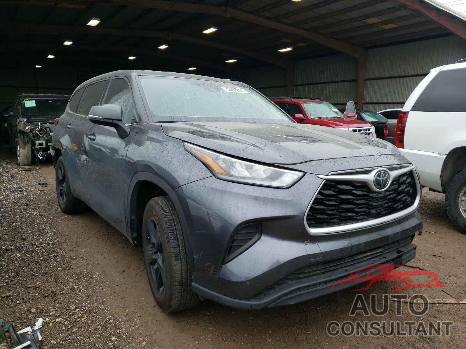 TOYOTA HIGHLANDER 2020 - 5TDCZRAH8LS505376