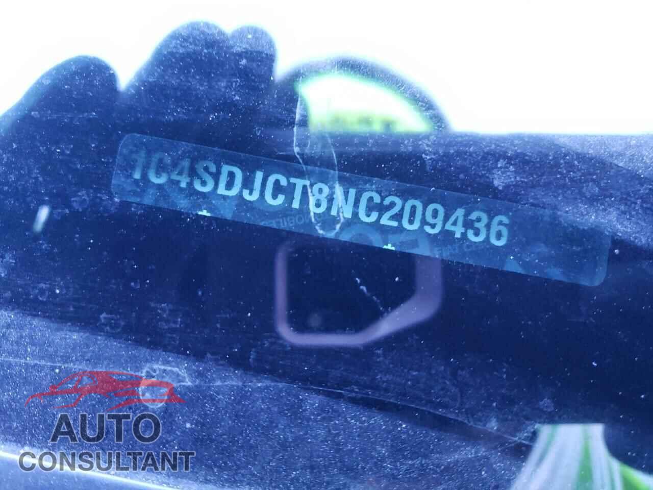 DODGE DURANGO 2022 - 1C4SDJCT8NC209436