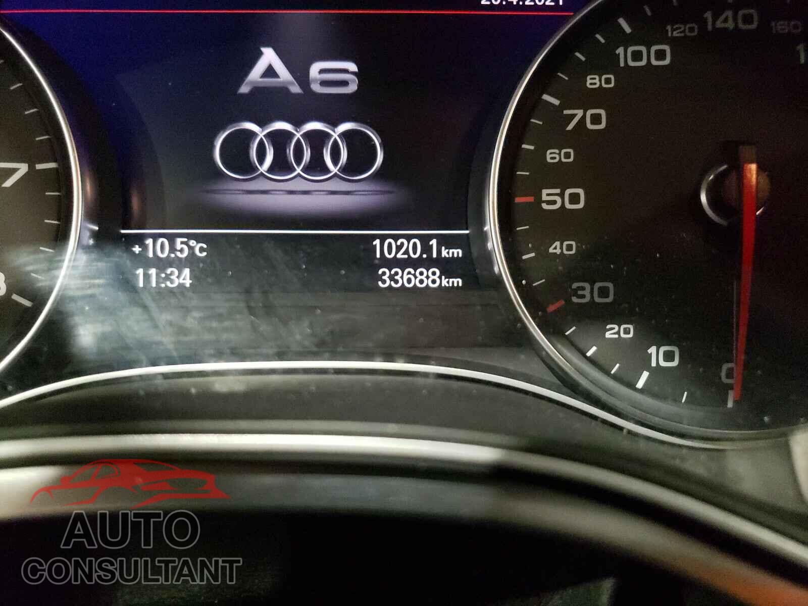 AUDI A6 2016 - WAUFGAFC8GN134617