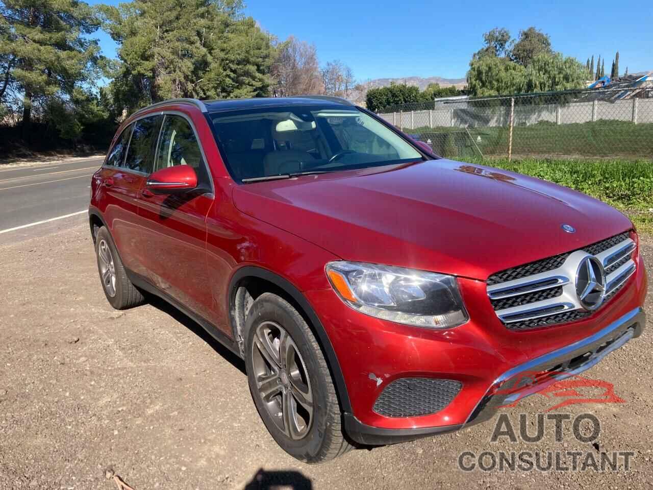 MERCEDES-BENZ GLC-CLASS 2017 - WDC0G4JB0HF122430