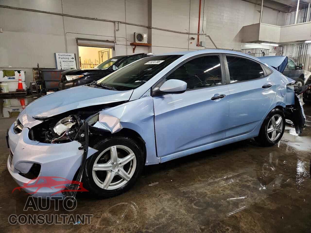 HYUNDAI ACCENT 2012 - KMHCT4AE2CU045181
