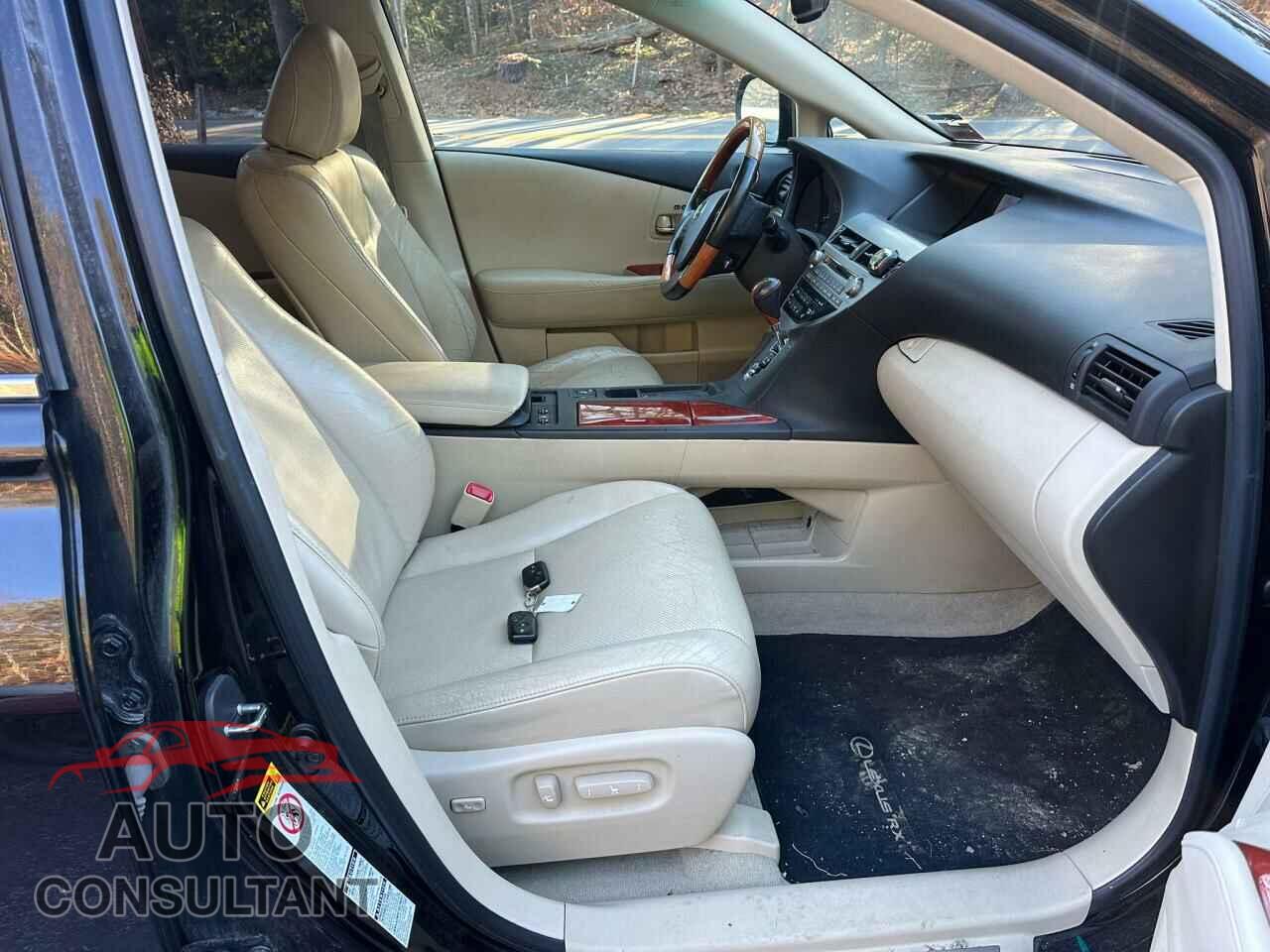 LEXUS RX350 2011 - 2T2BK1BA3BC087427