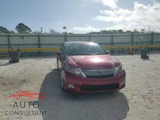 LEXUS HS 2010 - JTHBB1BAXA2012787