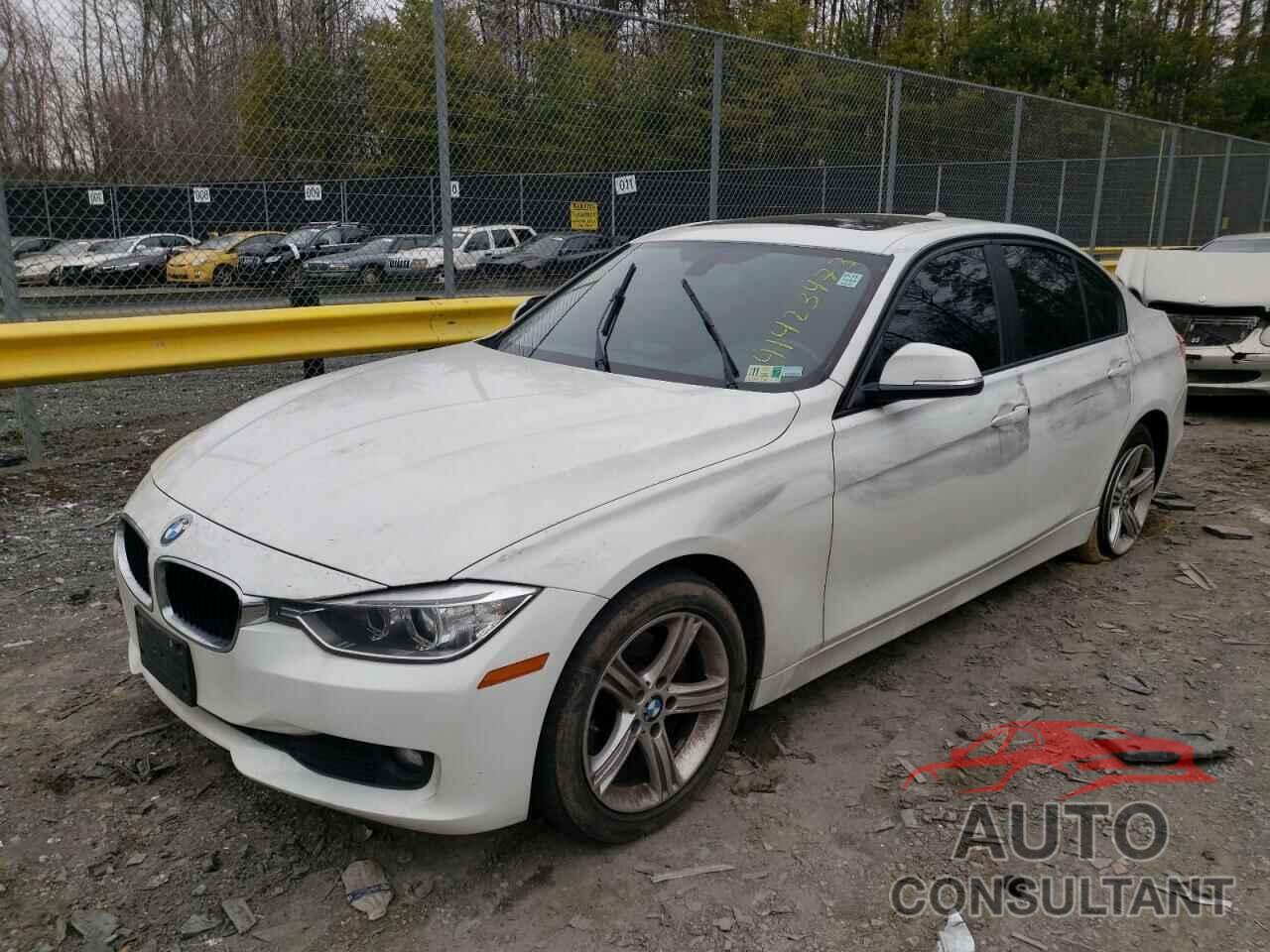 BMW 3 SERIES 2014 - WBA3C3C51EF983494