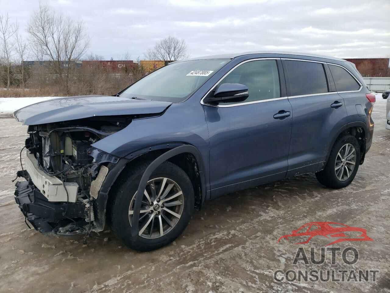 TOYOTA HIGHLANDER 2017 - 5TDJZRFH9HS457975