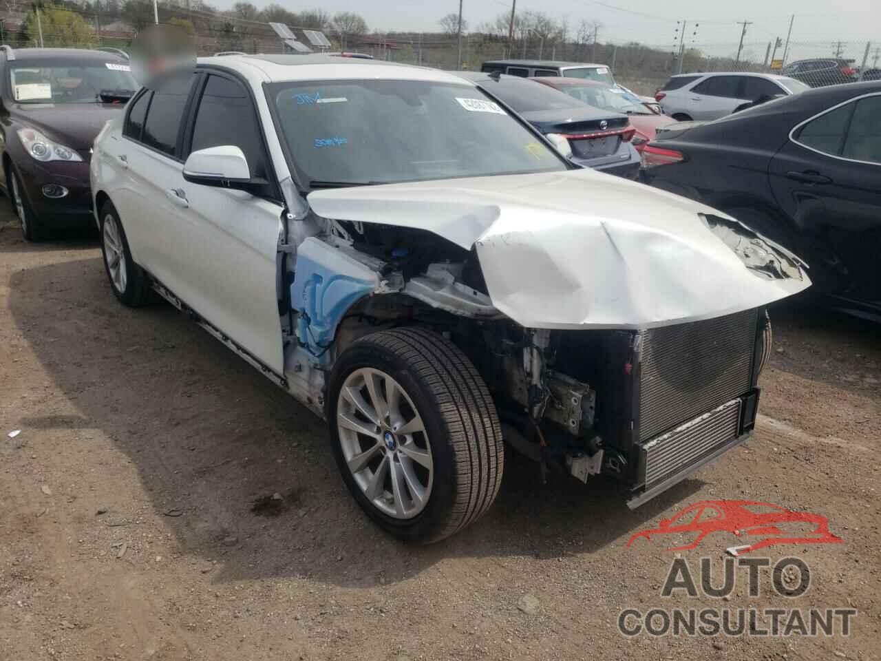 BMW 3 SERIES 2017 - WBA8E5G53HNU41345