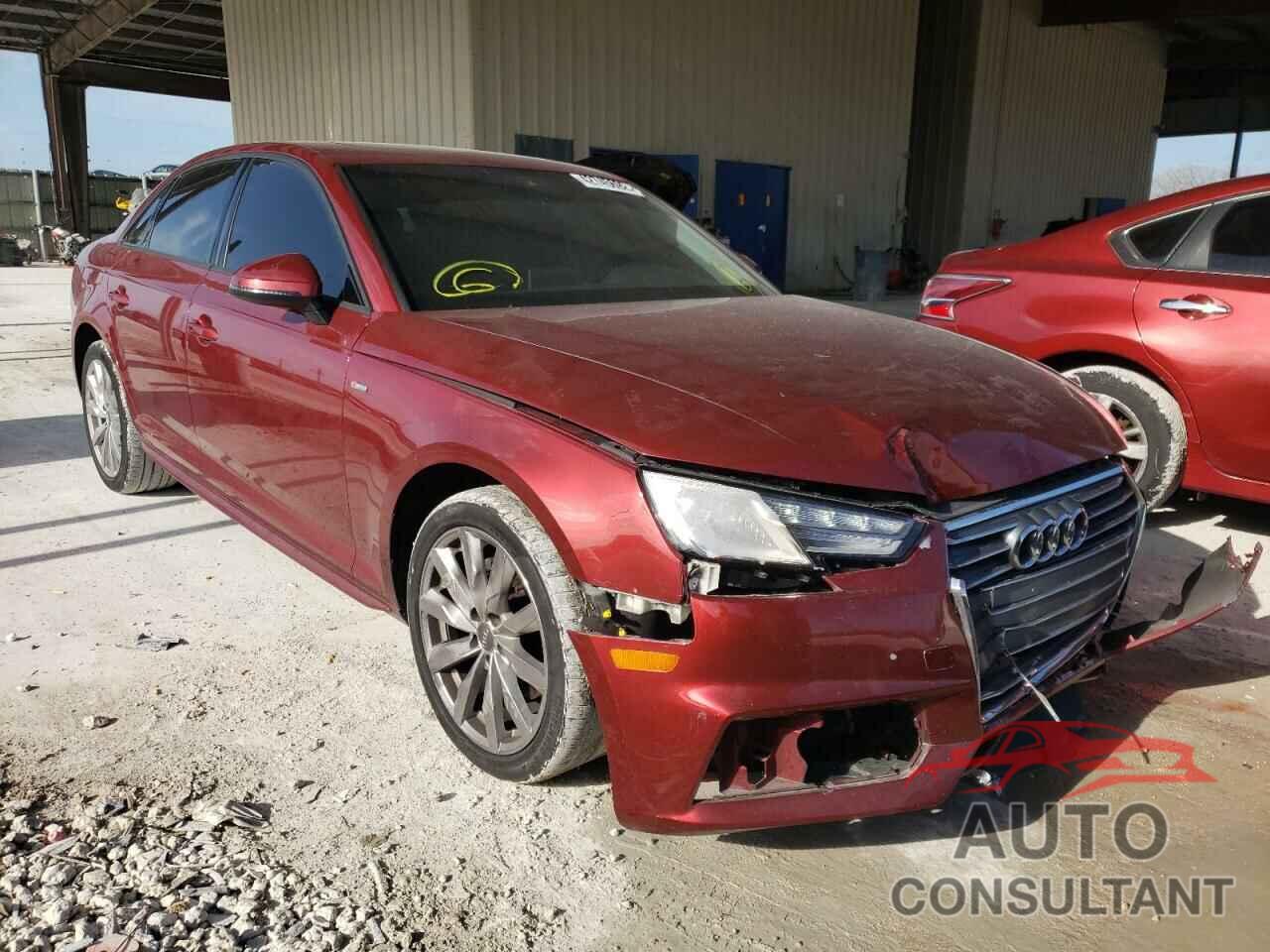 AUDI A4 2018 - WAUKMAF48JN013349